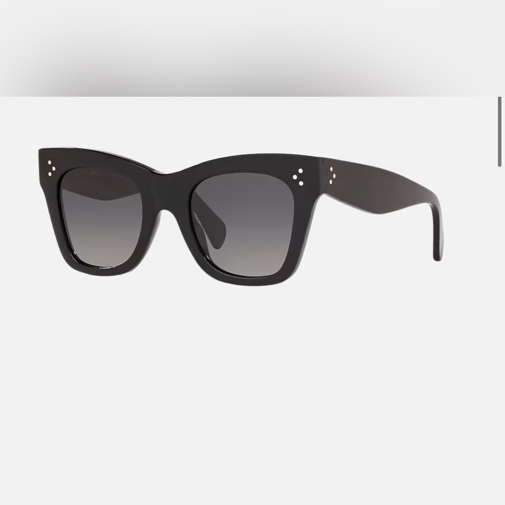 Celine Cat Eye CL4004IN Sunglasses | Black/Black